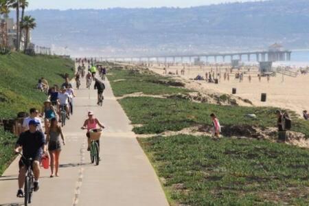 Amazing Ocean View - Luxury Manhattan Beach 1 Bedroom - Parking Eksteriør bilde